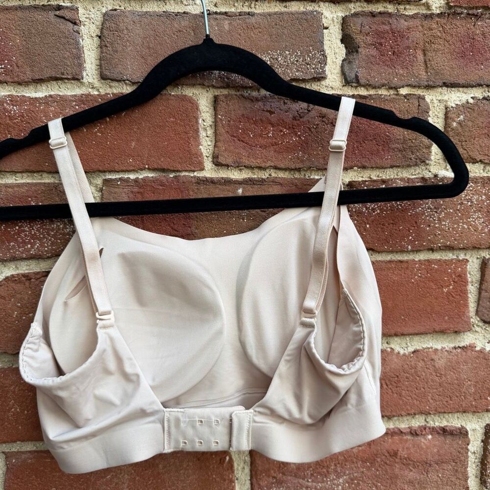 Soma Women's Enbliss Luxe Adjustable Bralette nude large NEW - Picture 6 of 7